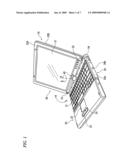 Electronic device and receiving member diagram and image