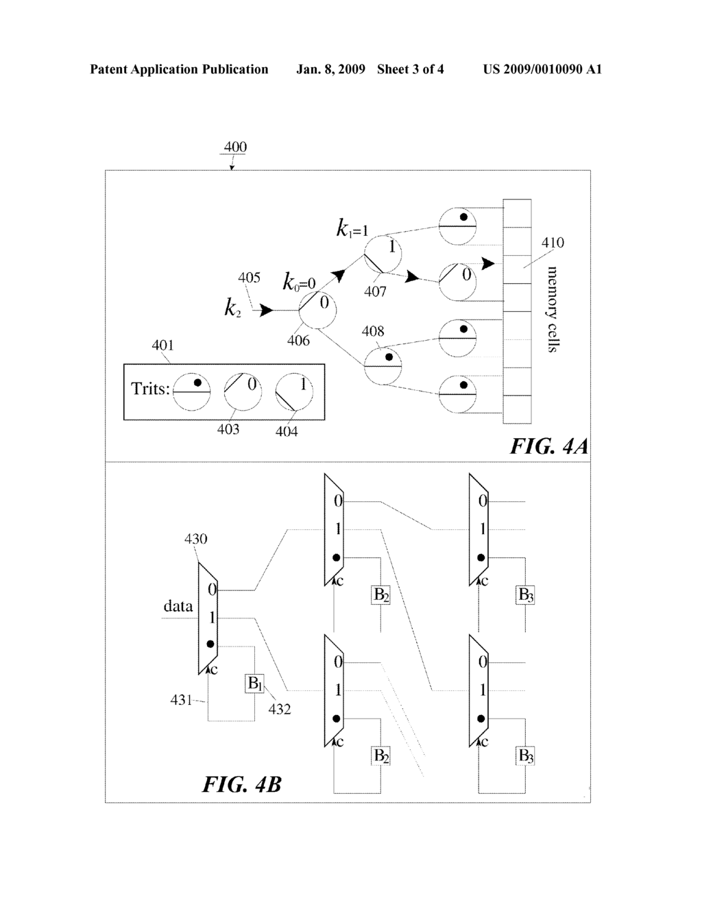 BUCKET BRIGADE ADDRESS DECODING ARCHITECTURE FOR CLASSICAL AND QUANTUM RANDOM ACCESS MEMORIES - diagram, schematic, and image 04