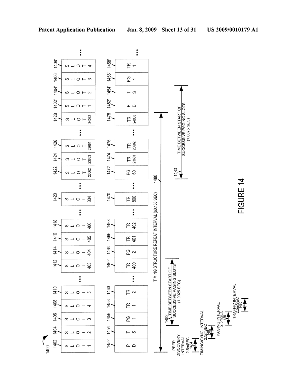 METHODS AND APPARATUS SUPPORTING TRAFFIC SIGNALING IN PEER TO PEER COMMUNICATIONS - diagram, schematic, and image 14