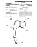 HEADSET ASSEMBLY FOR A PORTABLE MOBILE COMMUNICATIONS DEVICE diagram and image