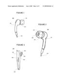 HEADSET ASSEMBLY FOR A PORTABLE MOBILE COMMUNICATIONS DEVICE diagram and image