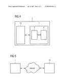 Method and arrangement for exchanging data with a hearing device diagram and image