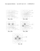 Method and relative device of color interpolation of an image acquired by a digital color sensor diagram and image