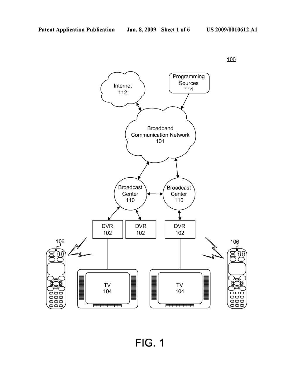 REMOTE CONTROL DEVICE WITH INTEGRATED DISPLAY SCREEN FOR CONTROLLING A DIGITAL VIDEO RECORDER - diagram, schematic, and image 02