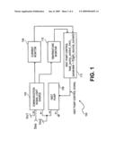 Optical communications circuit current management diagram and image