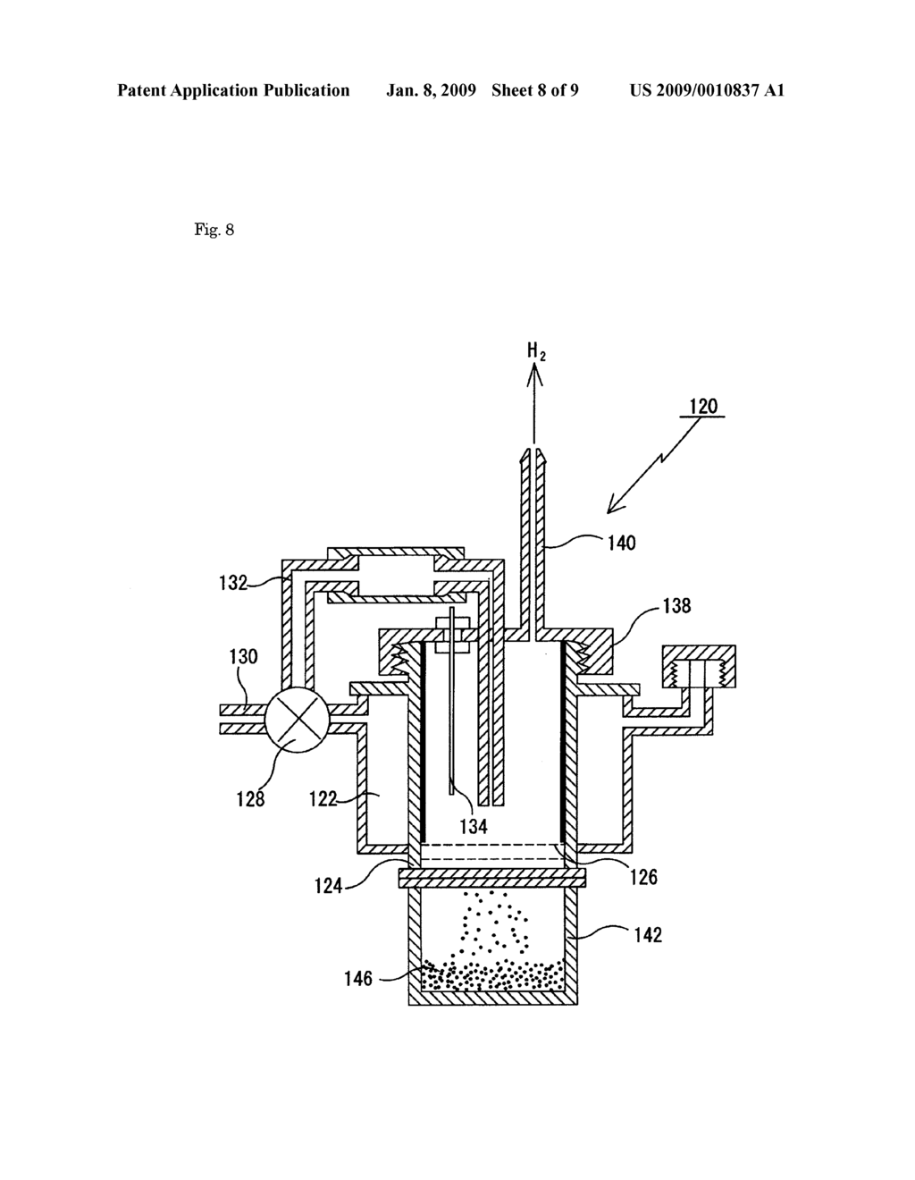 Hydrogen Generation Apparatus, Laser Reduction Apparatus, Energy Conversion Apparatus, Hydrogen Generation Method and Electric Power Generation System - diagram, schematic, and image 09