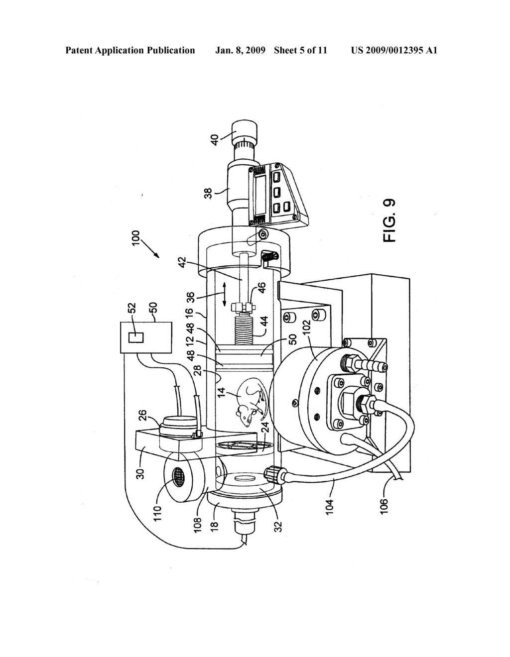 ACOUSTIC PLETHYSMOGRAPH FOR MEASURING PULMONARY FUNCTION - diagram, schematic, and image 06