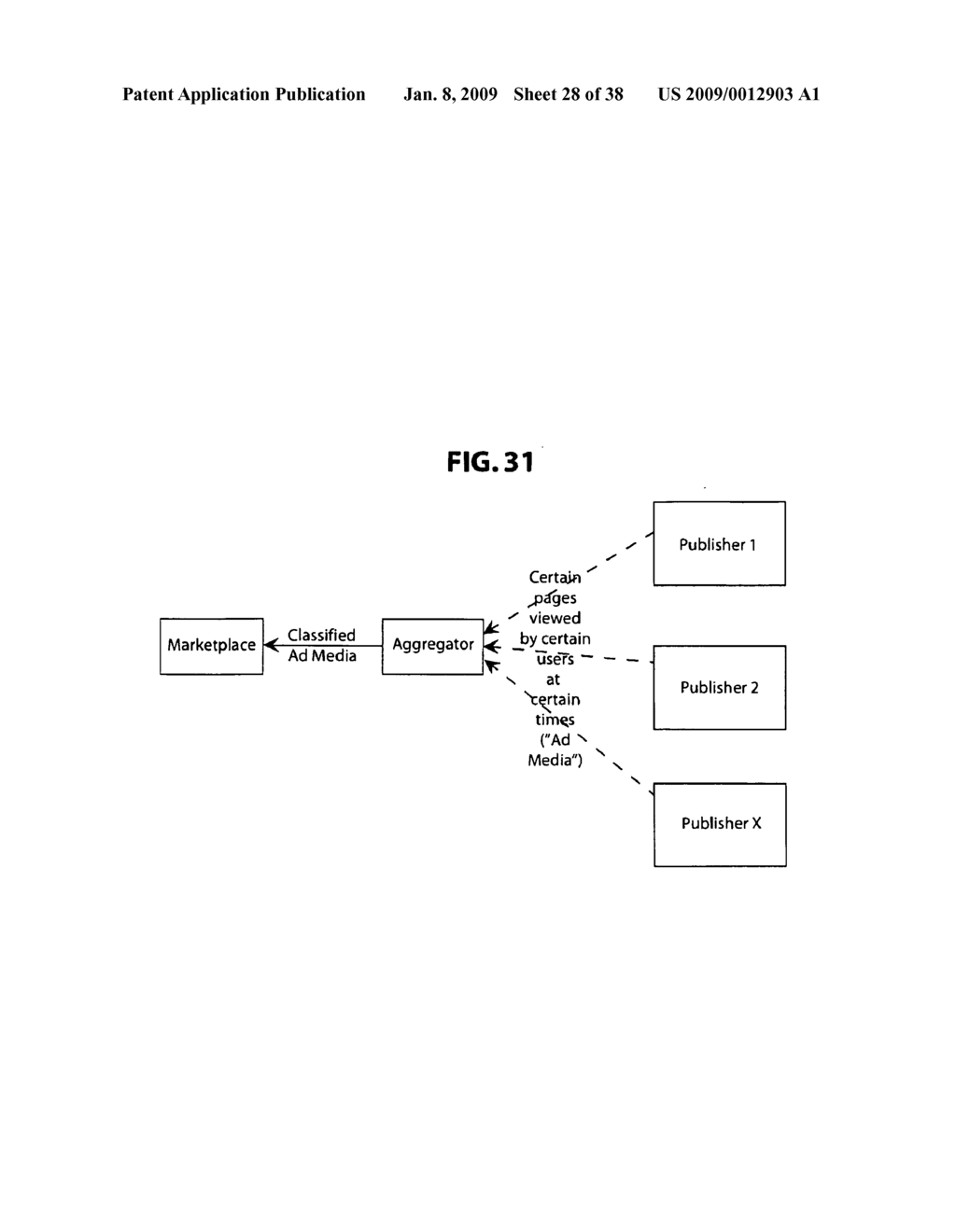 ONLINE EXCHANGE FOR INTERNET AD MEDIA - diagram, schematic, and image 29