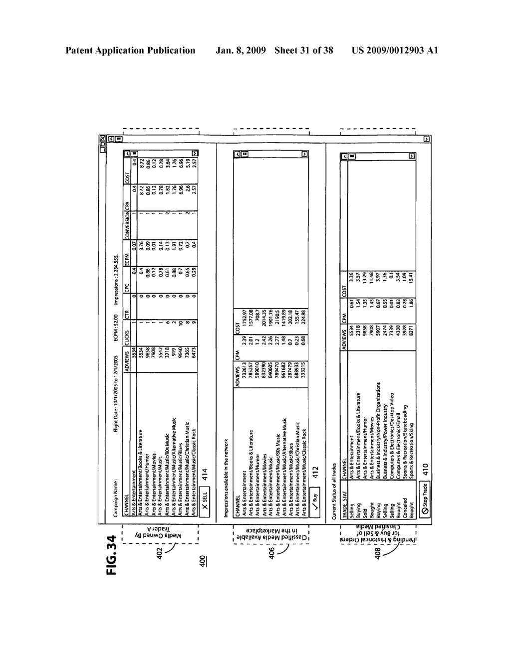 ONLINE EXCHANGE FOR INTERNET AD MEDIA - diagram, schematic, and image 32