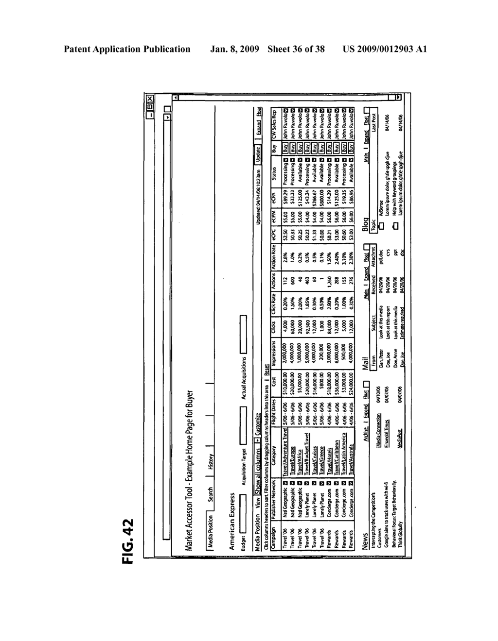 ONLINE EXCHANGE FOR INTERNET AD MEDIA - diagram, schematic, and image 37