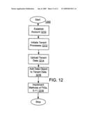 System and method for tracking documents in an on-demand service diagram and image