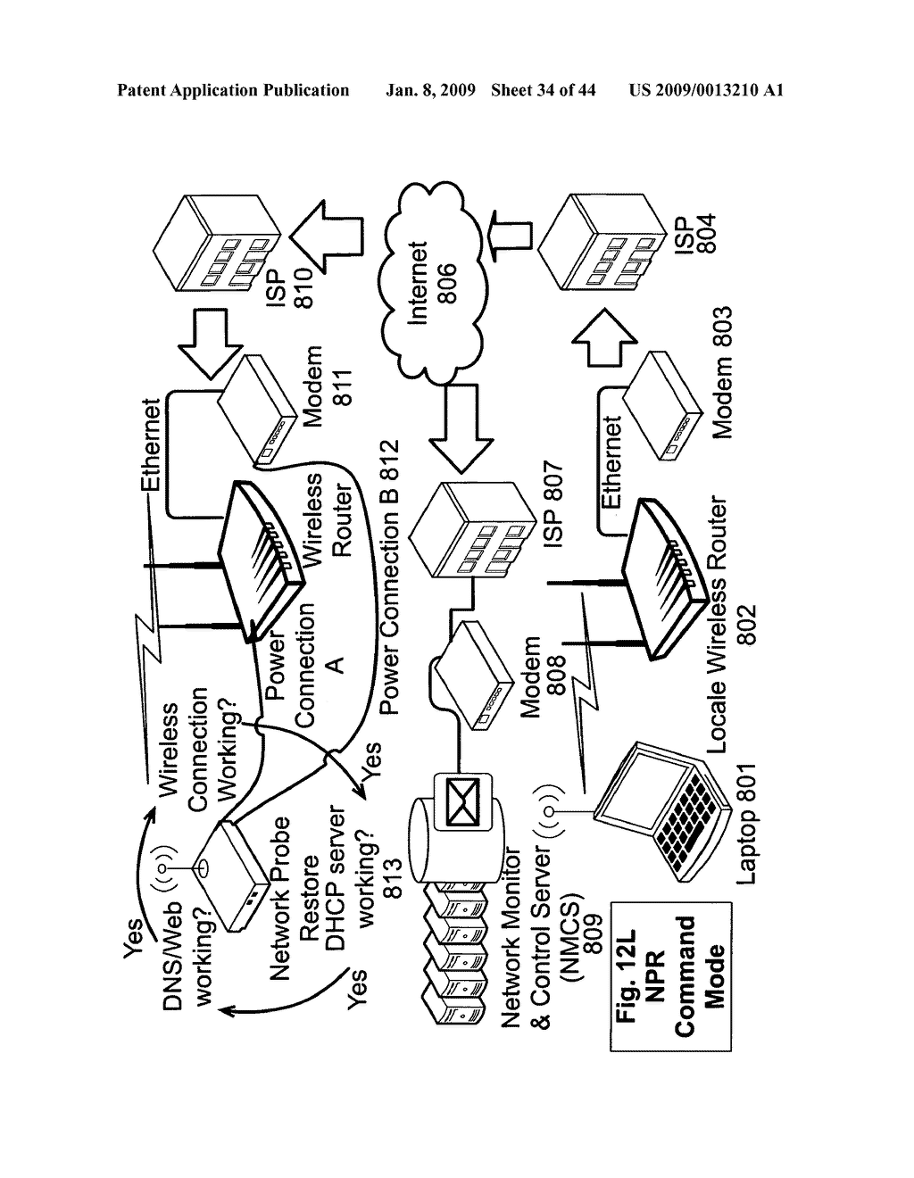 Systems, devices, agents and methods for monitoring and automatic reboot and restoration of computers, local area networks, wireless access points, modems and other hardware - diagram, schematic, and image 35