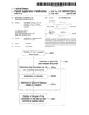 Selection and Display of User-Created Documents diagram and image