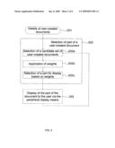 Selection and Display of User-Created Documents diagram and image