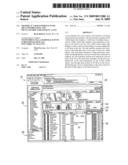 Graphical user interface with meta-information and meta-control for items in a list diagram and image