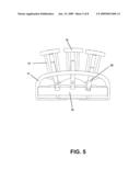 SELF-CLEANING HAIR BRUSH WITH MIRROR diagram and image