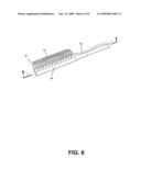 SELF-CLEANING HAIR BRUSH WITH MIRROR diagram and image