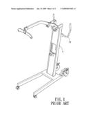 Adjustable Handlebar Assembly for a Stand diagram and image