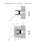 Method, production line, and piston blank used for the production of a monolithic piston for combustion engines, and piston for combustion engines diagram and image