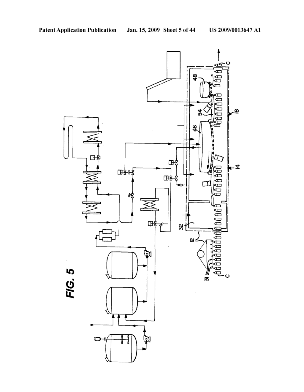 Active Sterilization Zone for Container Filling - diagram, schematic, and image 06