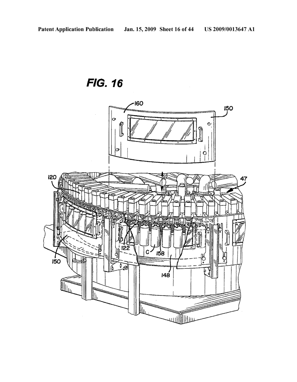 Active Sterilization Zone for Container Filling - diagram, schematic, and image 17