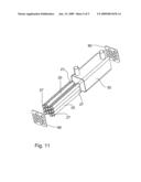 HEAT EXCHANGER FOR THE EXHAUST GAS LINE OF A MOTOR VEHICLE, METHOD FOR PRODUCING A HEAT EXCHANGER AND ASSEMBLY TOOL HEREFOR diagram and image