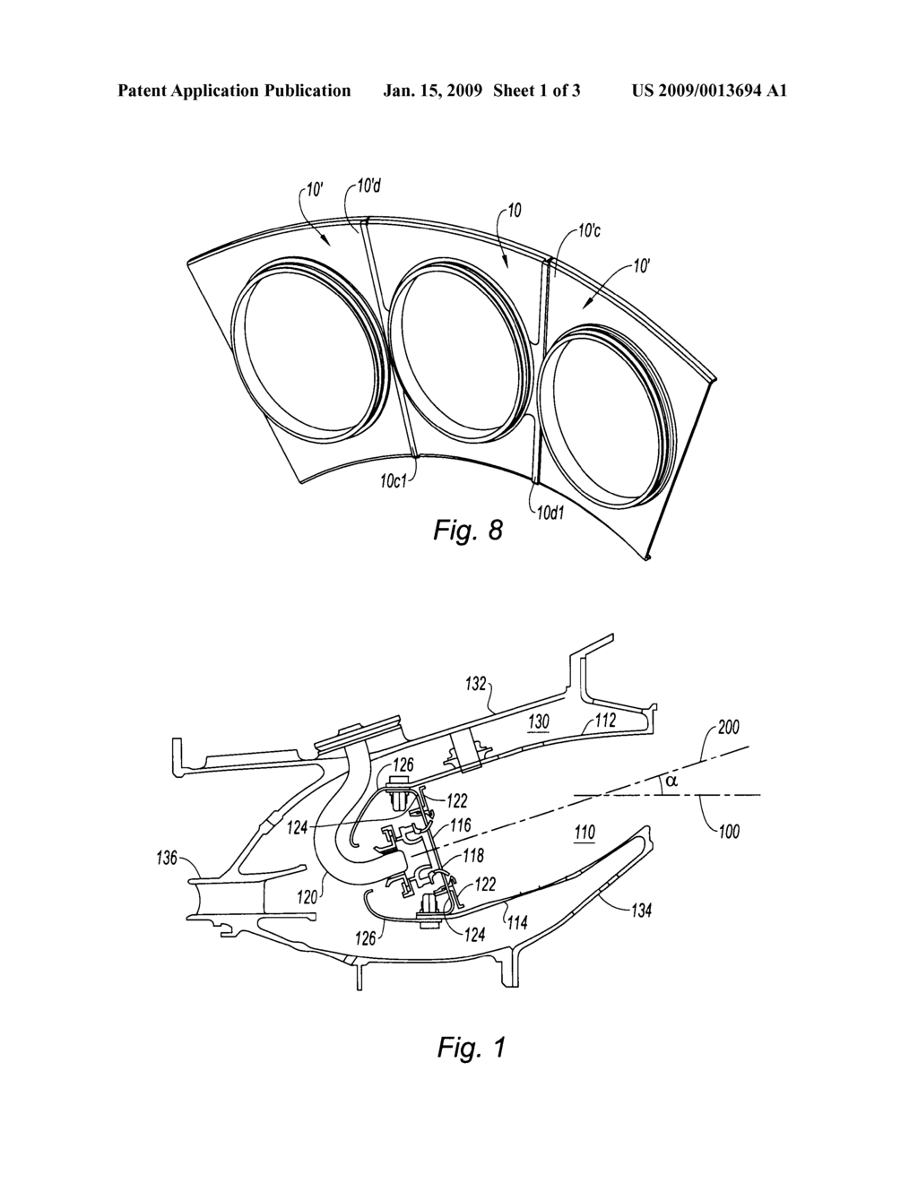 COMBUSTION CHAMBER COMPRISING CHAMBER END WALL HEAT SHIELDING DEFLECTORS AND GAS TURBINE ENGINE EQUIPPED THEREWITH - diagram, schematic, and image 02