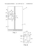 REFRIGERATION APPLIANCE DISPENSER diagram and image