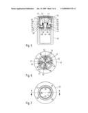 SECURING MECHANISM COOPERATING WITH A DEVICE THAT IS TO BE SECURED diagram and image