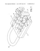 Key lock structure diagram and image