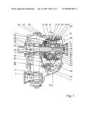 Manual Helical Planetary Transmission and Power Divider for Motor Vehicles Comprising Said Transmission diagram and image