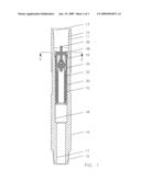 Mud saver valve with magnetic latching diagram and image