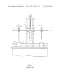 Automatic positioning system for filling device of filling machine diagram and image