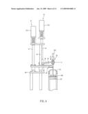 Automatic positioning system for filling device of filling machine diagram and image