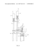 Automatic positioning system for filling device of filling machine diagram and image