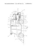 Compact self contained removable firefighting unit diagram and image