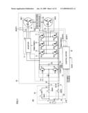 DRIVE DEVICE OF HYBRID VEHICLE diagram and image