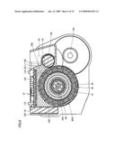 DRIVE DEVICE OF HYBRID VEHICLE diagram and image