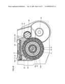 DRIVE DEVICE OF HYBRID VEHICLE diagram and image