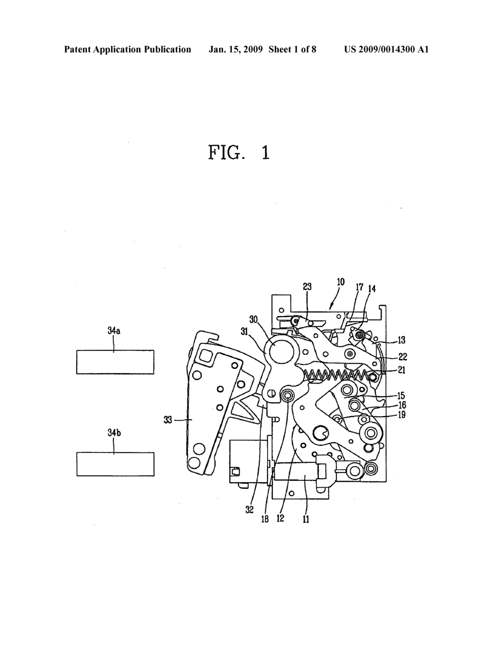 APPARATUS FOR INDICATING CLOSING OPERABLE STATE FOR AIR CIRCUIT BREAKER AND AIR CIRCUIT BREAKER HAVING THE SAME - diagram, schematic, and image 02