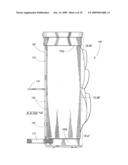 Golf bag motorcycle transport system diagram and image