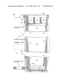 Golf bag motorcycle transport system diagram and image