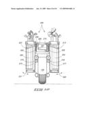 Golf bag motorcycle transport system diagram and image