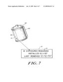 Electronic-ink based label system employing a plurality of remote activator modules in communication with a plurality of remotely-updateable electronic-ink display labels each assigned unique encryption keys for allowing only a subset of said labels to receive a broadcasted message from a common encrypted message broadcast signal diagram and image