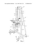 EQUIPMENT HANDLING APPARATUS AND METHOD diagram and image