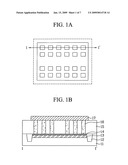 TEST ELEMENT GROUP FOR MONITORING LEAKAGE CURRENT IN SEMICONDUCTOR DEVICE AND METHOD OF MANUFACTURING THE SAME diagram and image