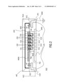 Electronic device comprising an integrated circuit and a capacitance element diagram and image