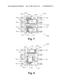 Integrated circuit package for semiconductior devices with improved electric resistance and inductance diagram and image