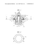 LIQUID SEALED MOUNT AND METHOD OF ASSEMBLING THE SAME diagram and image