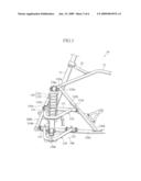 ALL TERRAIN VEHICLE WITH DOUBLE WISHBONE SUSPENSION diagram and image